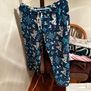Disney frozen fluffy pants